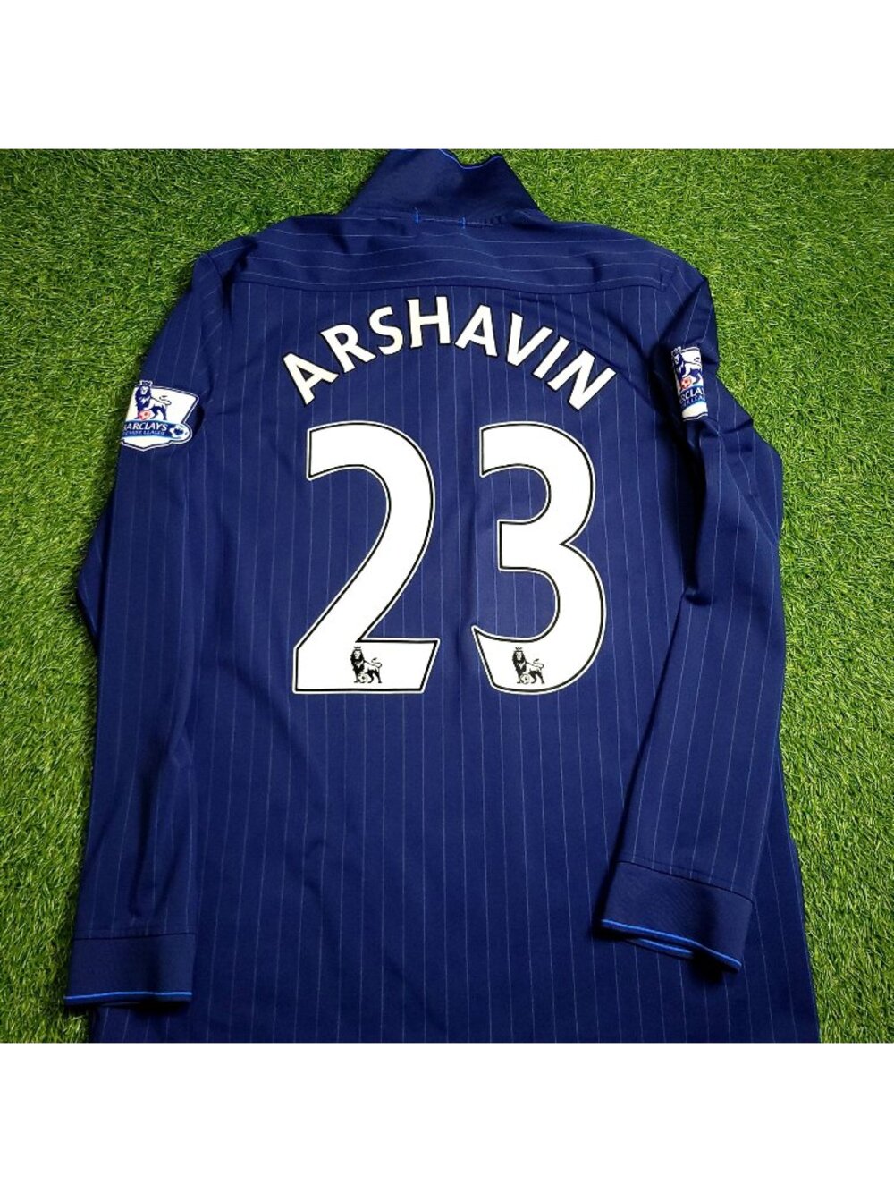 Arshavin Arsenal 2009 2010 Long Sleeve Away Soccer Jersey L SKU# 355059-410